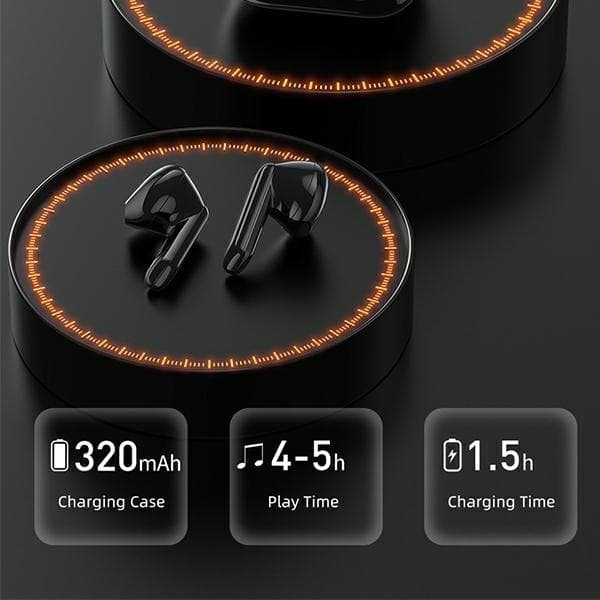 Awei TWS Bluetooth In-Ear Hörlurar T36 - Svart