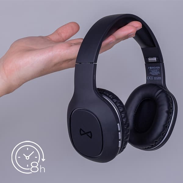 Forever TWS Bluetooth On-Ear Hörlurar BTH-505 - Svart