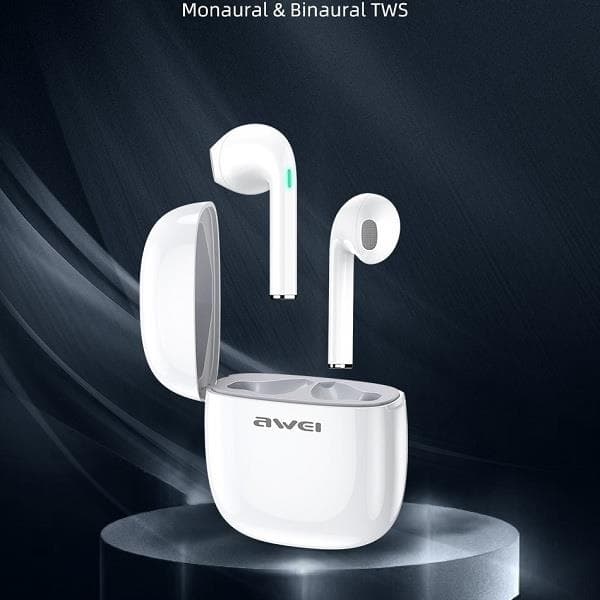 Awei TWS Bluetooth In-Ear Hörlurar T28 - Vit