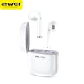 Miniatyrbild 2 av 6: Awei TWS Bluetooth In-Ear Hörlurar T28 - Vit