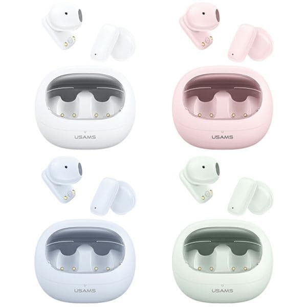 USAMS In-Ear Hörlurar Bluetooth TWS TD Series - Rosa