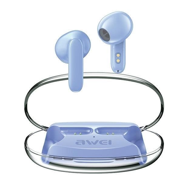 Awei TWS Bluetooth In-Ear Hörlurar T85 ENC - Blå