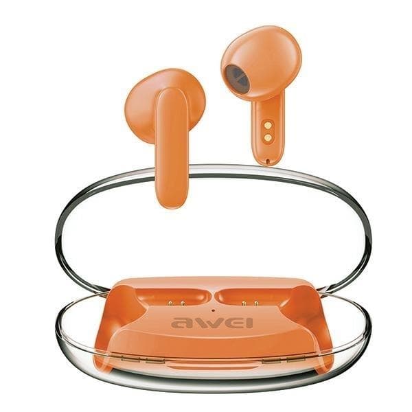 Awei TWS Bluetooth In-Ear Hörlurar T85 ENC - Orange