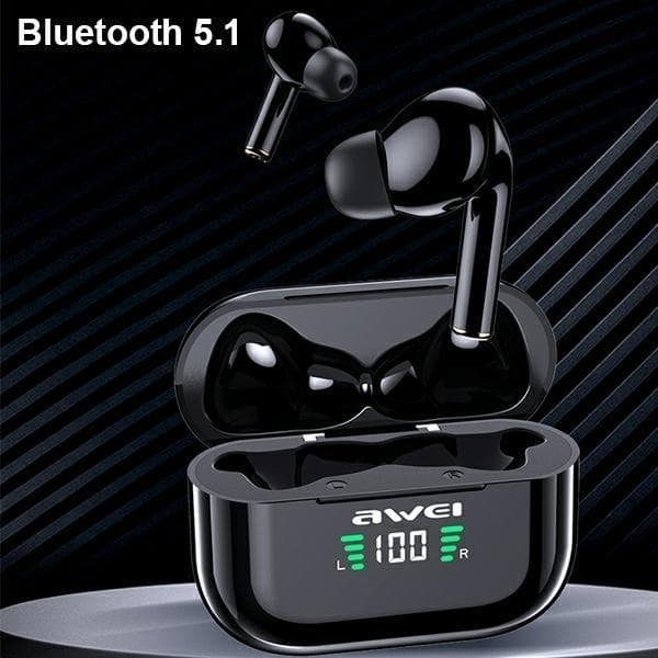 Awei TWS Bluetooth In-Ear Hörlurar T29P - Svart