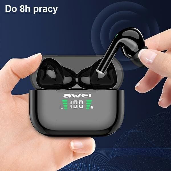 Awei TWS Bluetooth In-Ear Hörlurar T29P - Svart