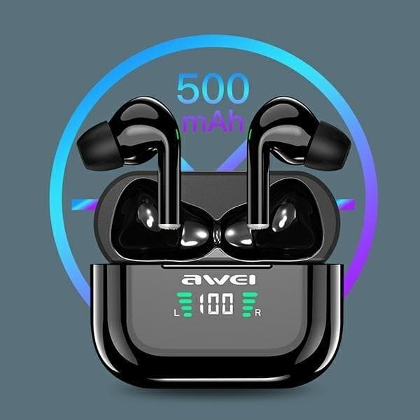 Awei TWS Bluetooth In-Ear Hörlurar T29P - Svart