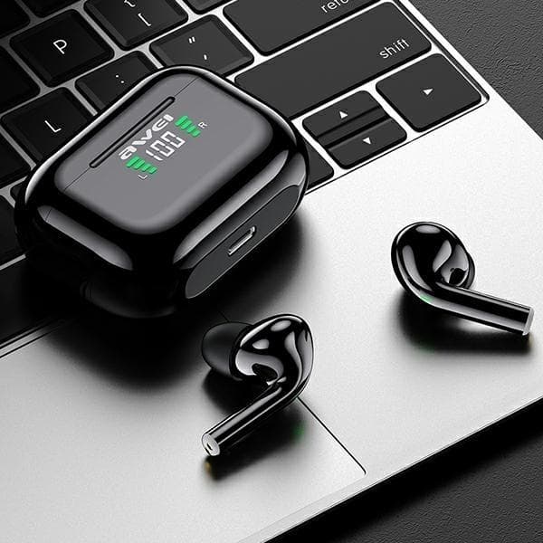Awei TWS Bluetooth In-Ear Hörlurar T29P - Svart