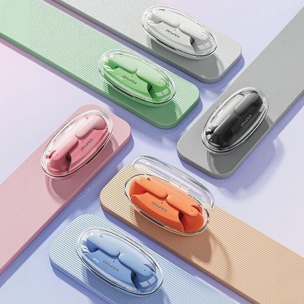 Awei TWS Bluetooth In-Ear Hörlurar T85 ENC - Vit