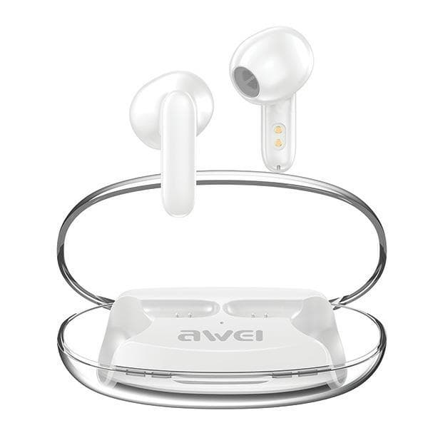 Awei TWS Bluetooth In-Ear Hörlurar T85 ENC - Vit