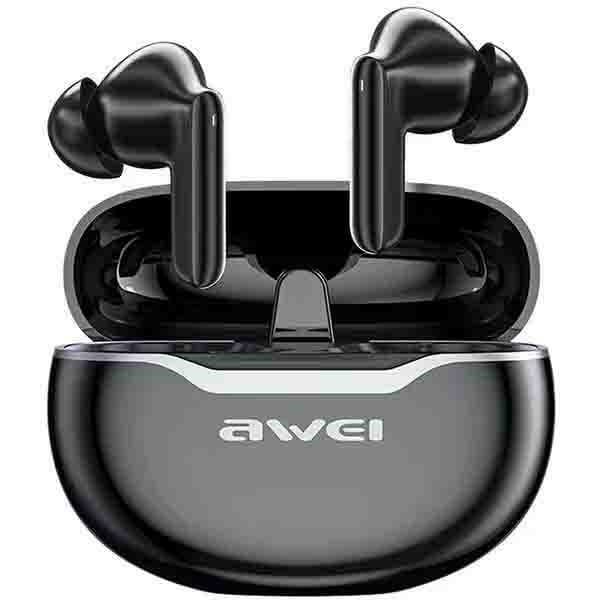 Awei TWS Bluetooth In-Ear Hörlurar T50 ENC - Svart