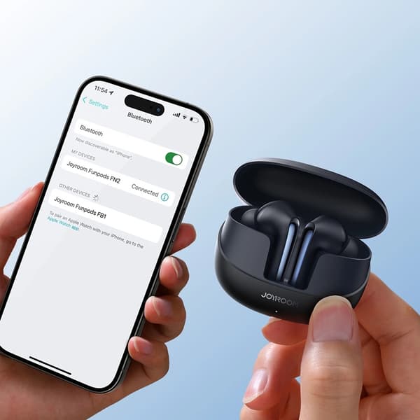 Joyroom TWS In-Ear Hörlurar Bluetooth 5.4 ANC IP54 - Svart
