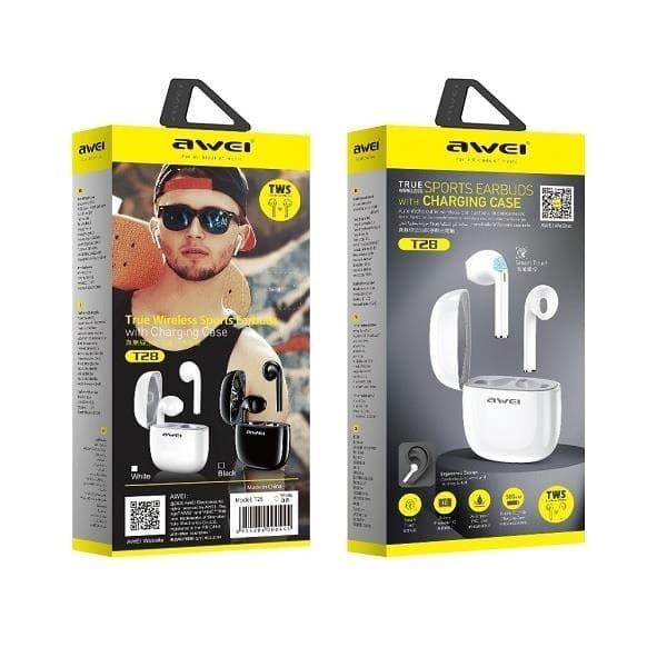 Awei TWS Bluetooth In-Ear Hörlurar T28 - Svart