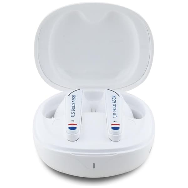 US Polo TWS In-Ear Hörlurar DH Logo - Vit