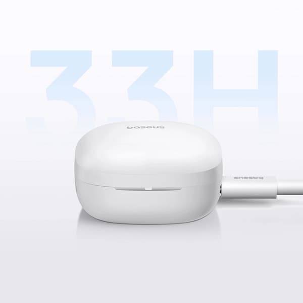 Baseus TWS In-Ear Hörlurar Bowie E19 - Vit