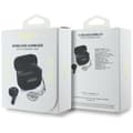 Miniatyrbild 6 av 6: Guess TWS In-Ear Hörlurar Glossy Effect Printed Logo & Charm - Svart