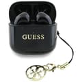 Miniatyrbild 1 av 6: Guess TWS In-Ear Hörlurar Glossy Effect Printed Logo & Charm - Svart