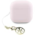 Miniatyrbild 4 av 6: Guess TWS In-Ear Hörlurar Glossy Effect Printed Logo & Charm - Rosa