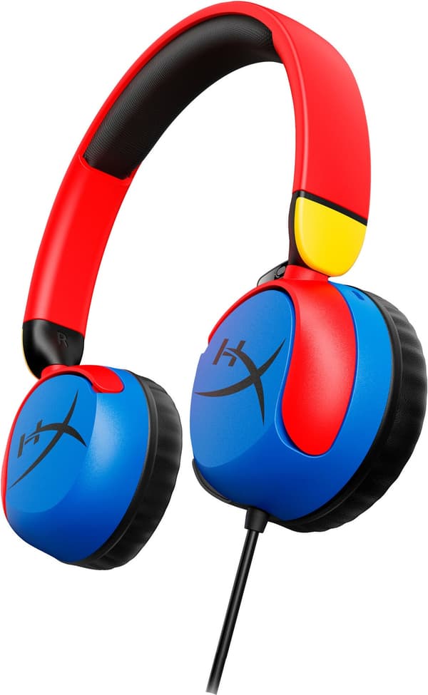 HyperX Cloud Mini Gaming Headset - Blå/Röd/Gul