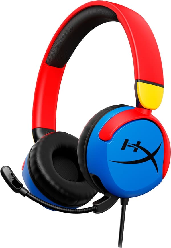 HyperX Cloud Mini Gaming Headset - Blå/Röd/Gul
