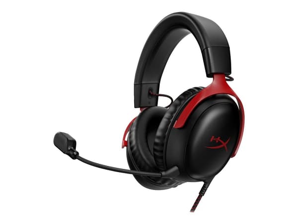 HyperX Cloud 3 Gaming Headset - Svart/Röd