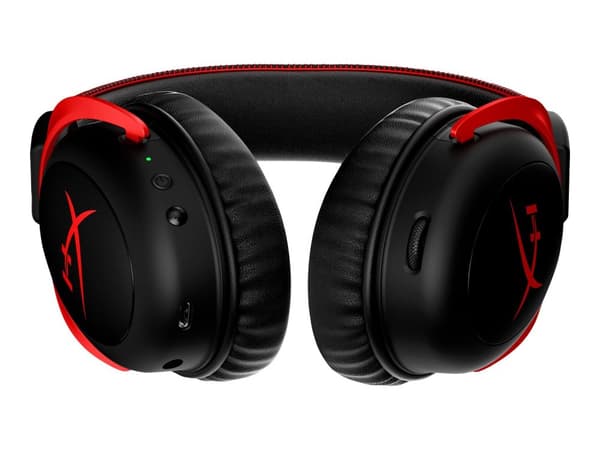 HyperX Cloud 2 Trådlös Gaming Headset - Svart/Röd