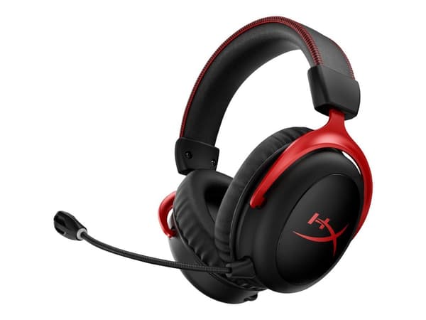 HyperX Cloud 2 Trådlös Gaming Headset - Svart/Röd