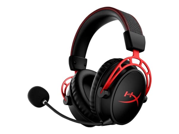 HyperX Cloud Alpha Trådlös Gaming Headset - Svart/Röd