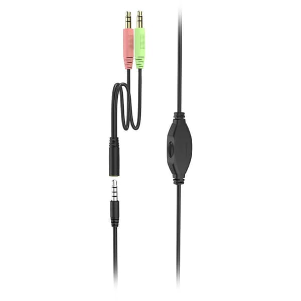 Hama HS-P150 V2 On-Ear Kontorsheadset med 3,5mm-kontakt - Svart
