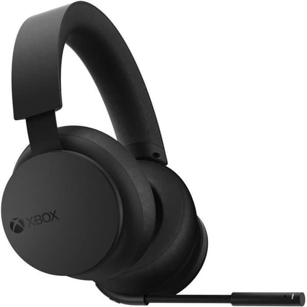 Trådlöst spelheadset för Xbox - svart, rumsligt ljud, 20 timmars batteritid, justerbart pannband
