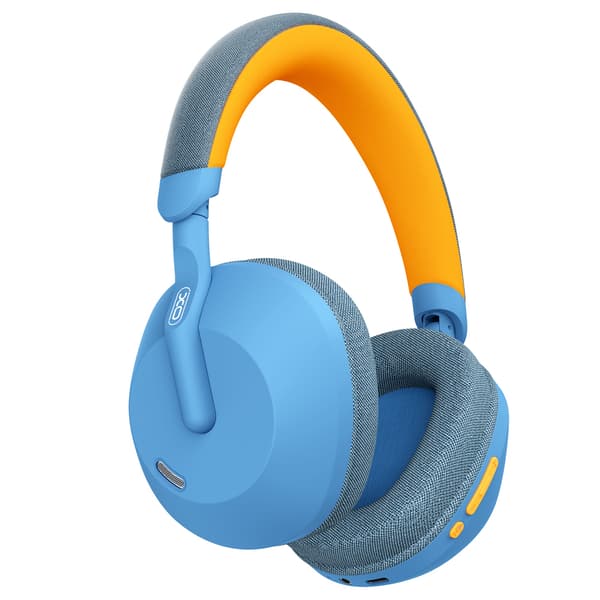 XO over-ear Bluetooth-kuulokkeet, joissa on ANC ja 36 tuntia soittoaikaa - Sininen