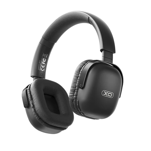 XO over-ear Bluetooth-hovedtelefoner med 30 timers spilletid og kraftig lyd - Svart
