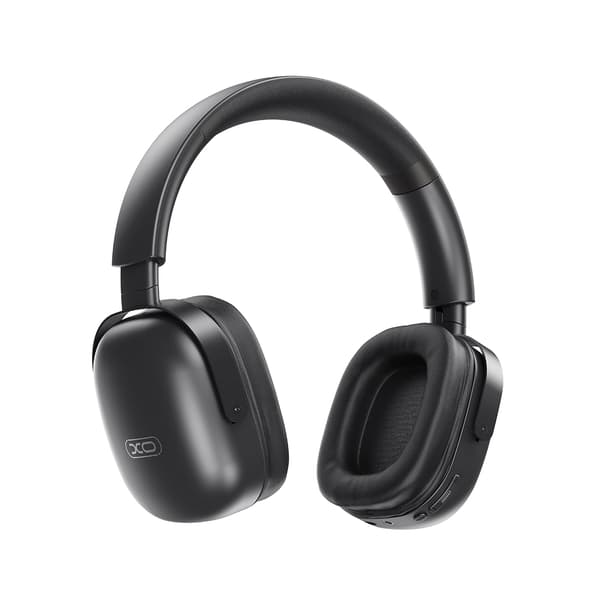 XO over-ear Bluetooth-hovedtelefoner med 30 timers spilletid og kraftig lyd - Svart