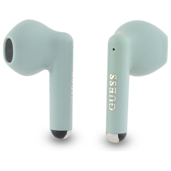 Guess TWS In-Ear Hörlurar Bluetooth Printed Classic Logo - Grön