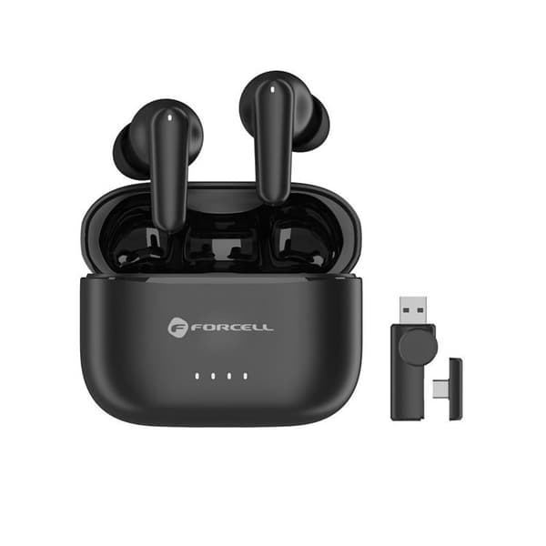 FORCELL TWS Bluetooth Trådlösa Hörlurar F-AUDIO Super ANC ENC