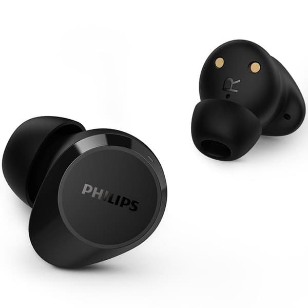 PHILIPS True Wireless Hörlurar 6+18 tim Speltid - Svart