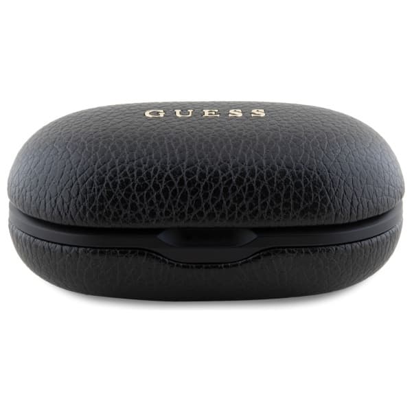 Guess TWS In-Ear Hörlurar Bluetooth Grained Classic Logo - Svart
