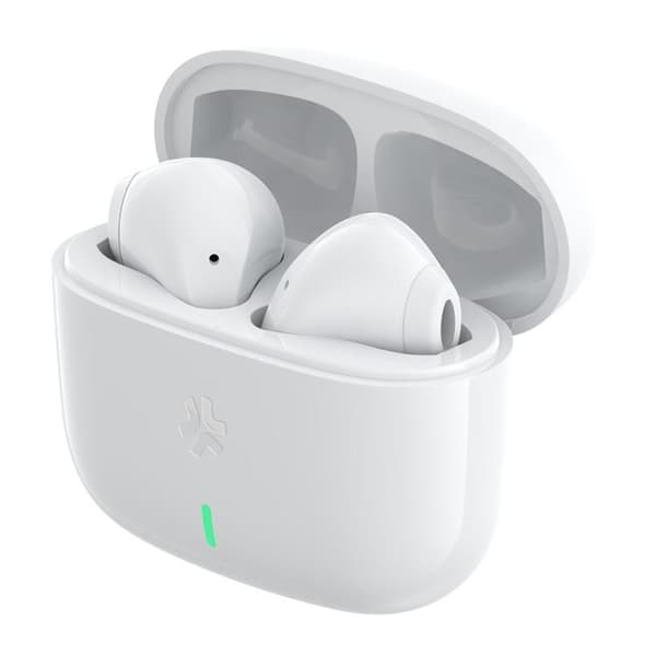 Celly Tips1 True Wireless Bluetooth In-Ear-Hörlurar Drop - Vit