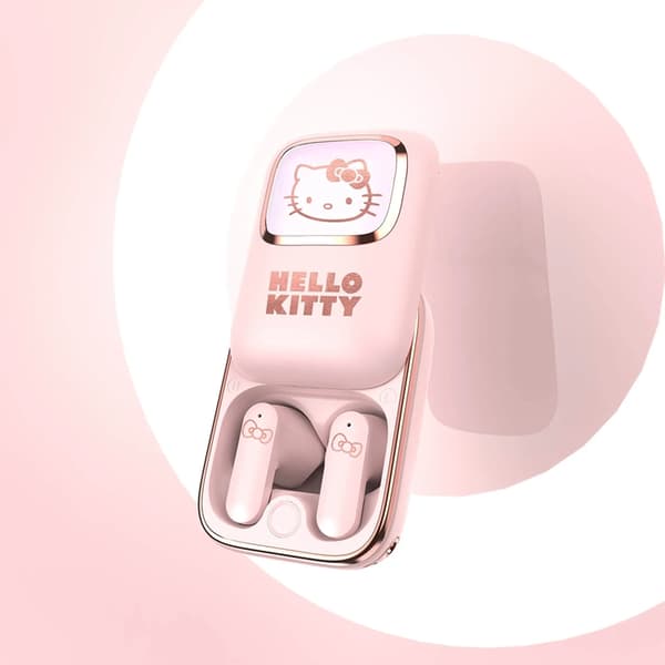 Hello Kitty TWS In-Ear Hörlurar Slide - Rosa