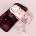 Miniatyrbild 7 av 9: Hello Kitty TWS In-Ear Hörlurar Slide - Rosa