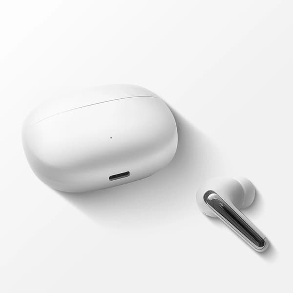 Joyroom TWS In-Ear Hörlurar Bluetooth 5.4 ANC ENC - Vit