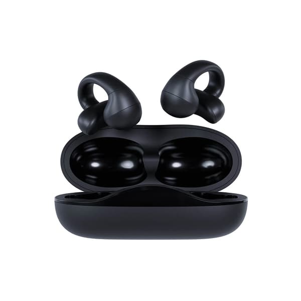 Happy Plugs TWS In-Ear Hörlurar Clip OWS - Svart