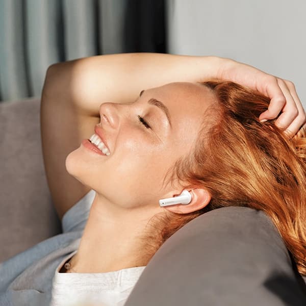 Ugreen TWS In-Ear Hörlurar Bluetooth 5.2 ANC HiTune T3 Active - Vit