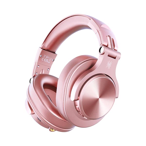 OneOdio Fusion A70 langattomat over-ear kuulokkeet Bluetooth 5.2:lla - Vaaleanpunaiset