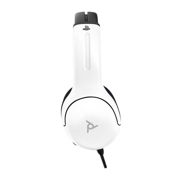 PDP Gaming LVL40 Stereo Gaming Headset - PS4 & PS5 - Officielt licenseret - Hvid