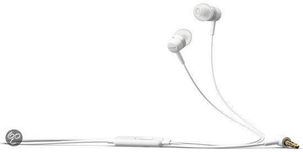 Sony MH750 - In-ear høretelefoner - Hvid