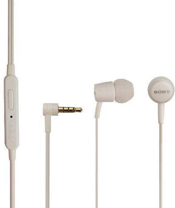 Sony MH750 - In-ear høretelefoner - Hvid