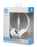 Miniatyrbillede 4 af 4: HP H2800 - Hovedtelefoner med mikrofon - on-ear - 3,5 mm stik - geddesølv