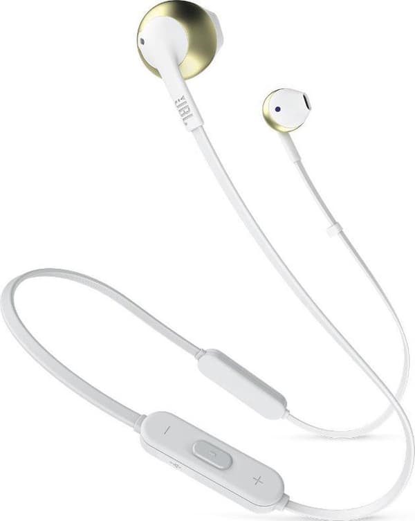 JBL T205BT Champagne Gold - In-ear-öronsnäckor