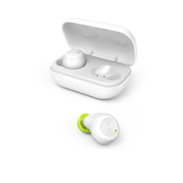 Hama 00184126 Spirit Chop Bluetooth, ægte trådløs, in-ear, hvid (00184126)