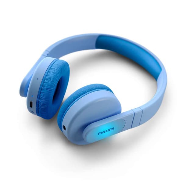 Philips TAK4206 - Bluetooth-hovedtelefoner til børn - Lydstyrkebegrænsning på øret - Blå